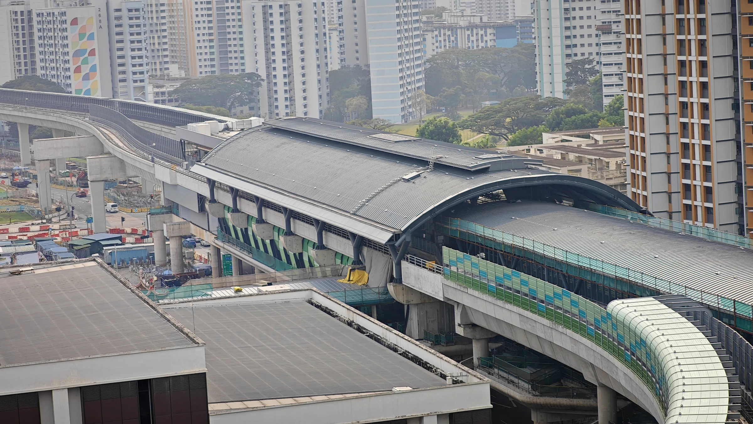 Bahar Junction MRT Station at project J105